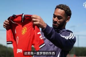 库尼亚：我是看鲁尼踢球长大的 穿上曼联球衣是我一直梦想的东西图片